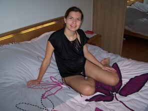 photo amateur brunette de la France (106)