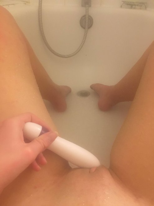 Touching myself in the shower, thinking of you... [F20]