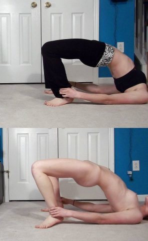 amateur pic On/off yoga