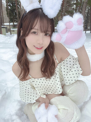 zdjęcie amatorskie けんけん (Kenken - snexxxxxxx) Bunny and Snow (2)