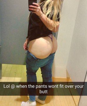 foto amatoriale Everyday struggles of a PAWG
