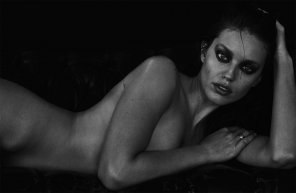 foto amadora Black Beauty Black-and-white Art model Skin 