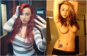 foto amatoriale Redhaired amateur