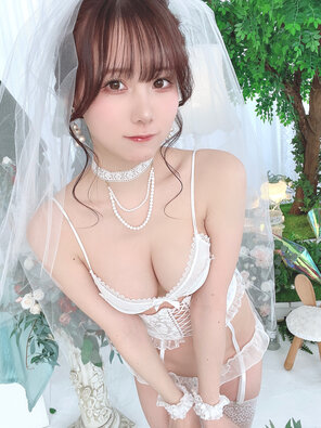 けんけん (Kenken - snexxxxxxx) White Wedding Dress (17)
