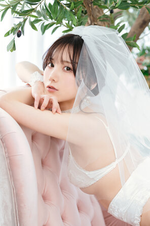 けんけん (Kenken - snexxxxxxx) White Wedding Dress (25)