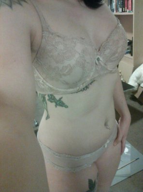 zdjęcie amatorskie My favorite set of lingerie <3
