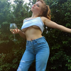 foto amateur Outside wine