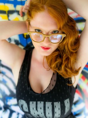 Sexy looking redhead