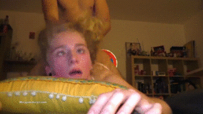 Priceless Face When Being Pounded