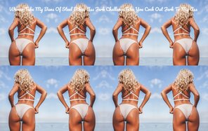 Nevada Caityn Poole White See Through Bikini 13