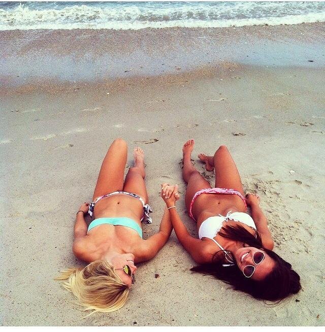 Beach Friends nude