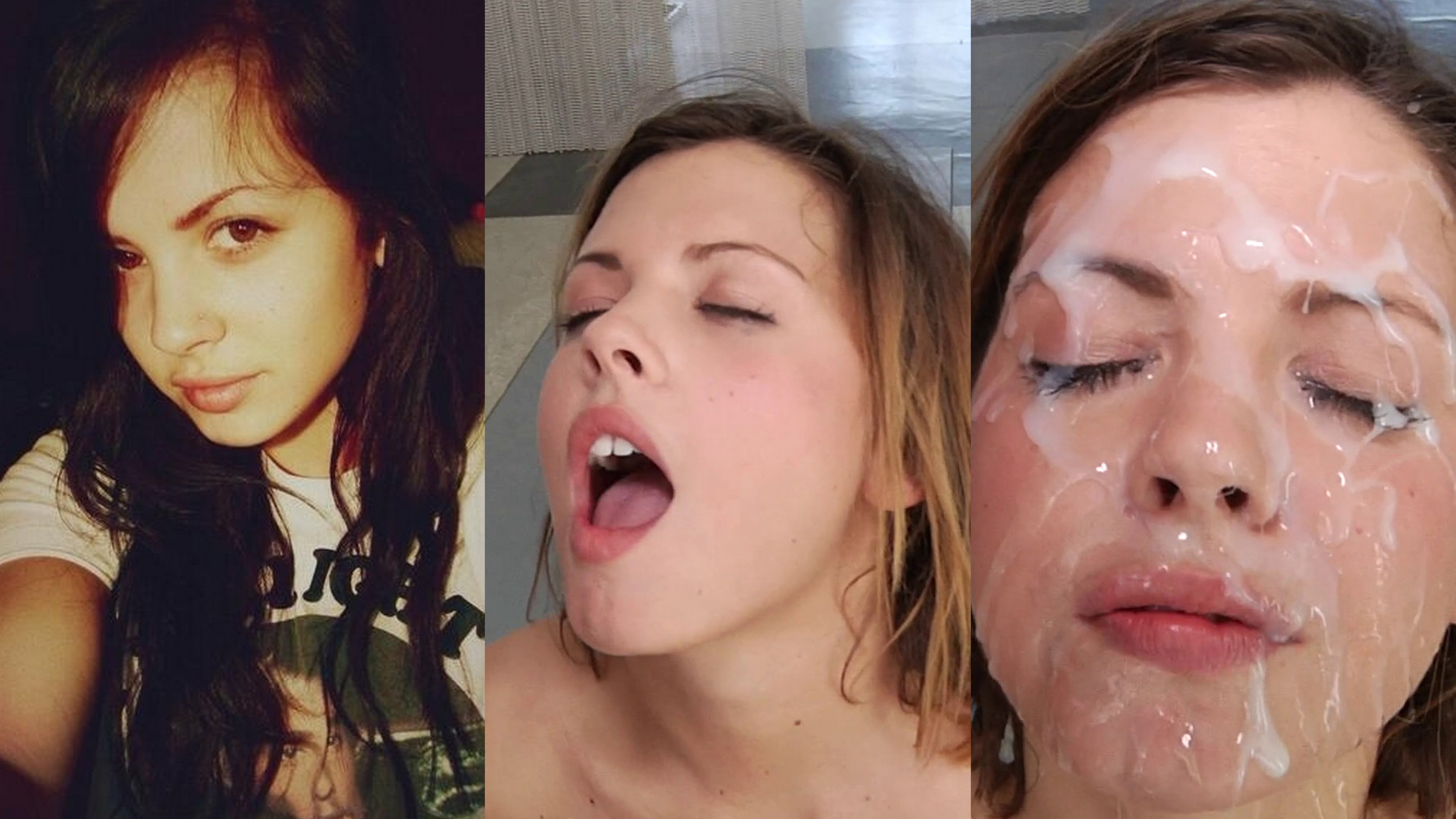 Keisha Grey - 3Pic Cumslut Collage Porn Pic - EPORNER