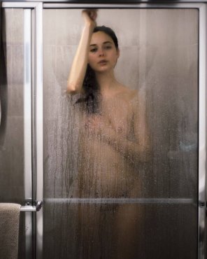 zdjęcie amatorskie Sexy in the shower