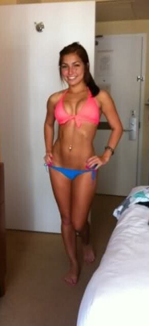 amateur pic Bikinis were made for girls like her
