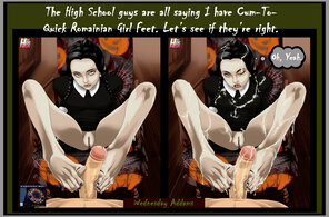 アマチュア写真 2D-Halloween-Wednesday(Addams)_Feet_IMG_004-4x6 (#4)