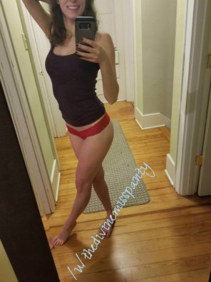 amateur-Foto I'm obsessed with tank top and thong combos