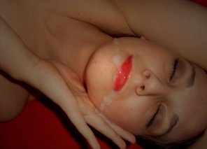 photo amateur Red Lips
