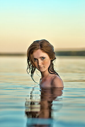 zdjęcie amatorskie Going for a dip