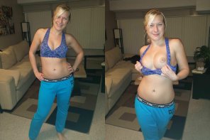 amateur-Foto Blue Clothing Stomach Abdomen Navel 