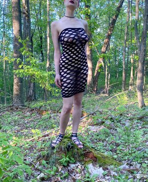 amateur photo This is totally proper hiking attire [f]