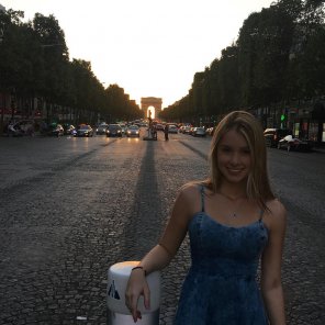 amateur photo French girl