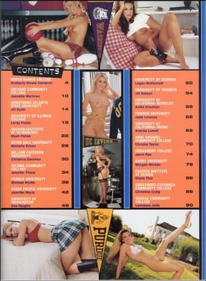 foto amatoriale Playboys College Girls Magazine 11 12 2002-04