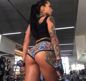 foto amadora Gym girl