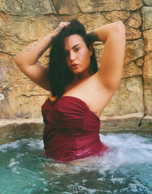 foto amatoriale Demi Lovato