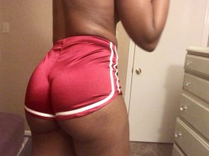 amateur pic Booty shorts