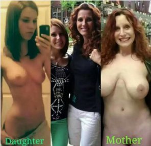 Sweet Milk Tits - mother daughter picture