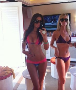 Friends with bikini