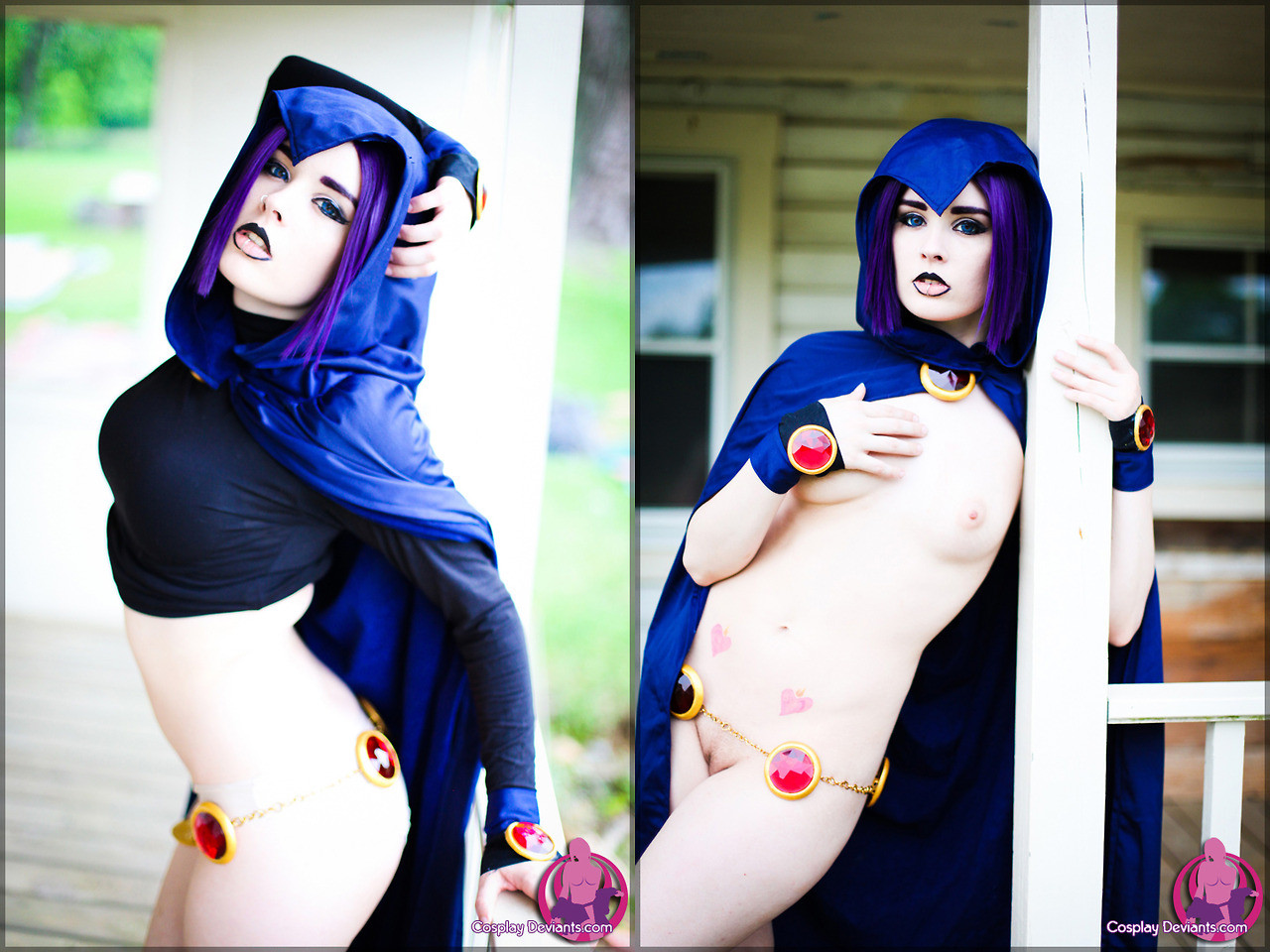 Cosplay raven nude The Best. 