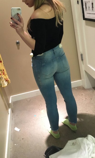 I'm undecided on these jeans. What do you all think?