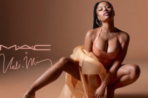 foto amatoriale Nicki Minaj makeup ad