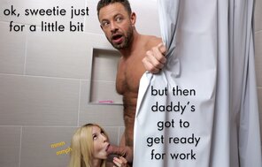foto amateur 0 daddy shower 2