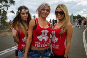 foto amatoriale "True Rebel Freedom" was the anthem for 2012 Defqon.1 Music Festival in Australia
