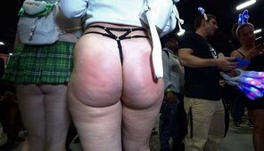 photo amateur Looks like PAWG Got spanked a couple of times.