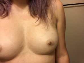 amateur-Foto Purple hair, don't care