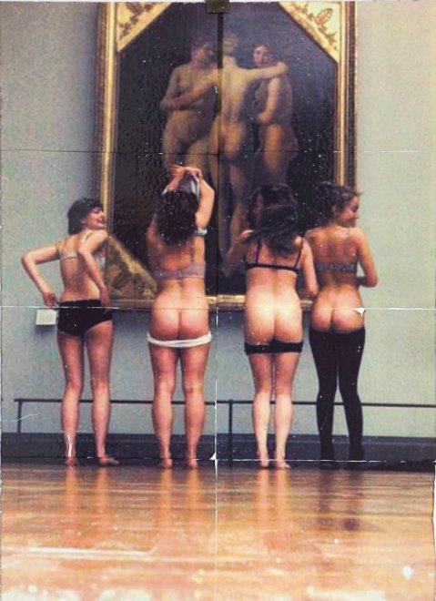 At the art gallery
