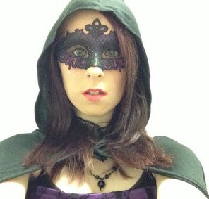 amateur photo Pretty masquerader. Never wanted to cum on a masked face more.