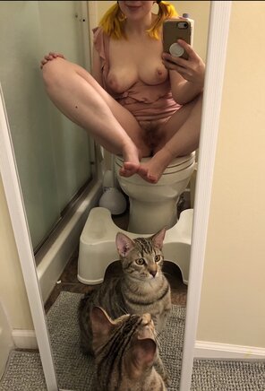 foto amatoriale How many pussies do you see? ðŸ±
