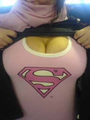 foto amatoriale Superwoman