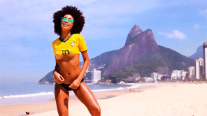 foto amadora Yeah, Brazil!