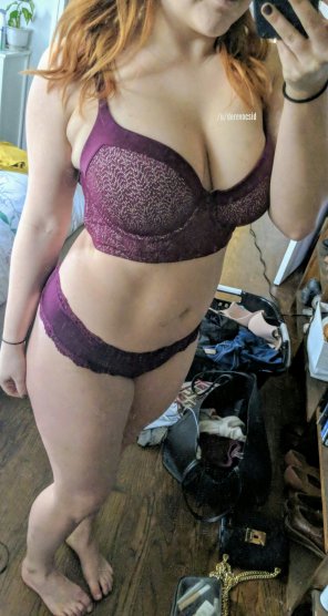 amateurfoto a little tease from my messy bedroom