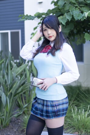 foto amadora Hana-Bunny-School-Idol-1