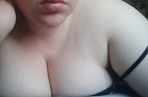 amateur photo between my soft lips or between my soft tits?