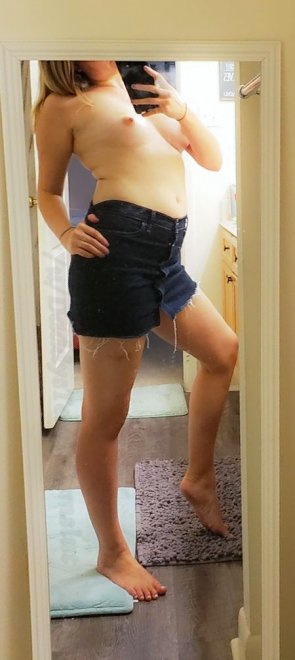 Is my skirt too short? [F]