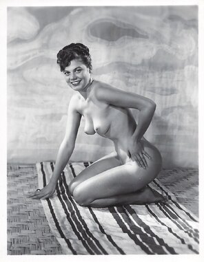 zdjęcie amatorskie Beautiful Retro Vintage Nude