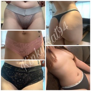 foto amateur [f] [oc] Grab and customize one of these pairs or pick one from my panty drawer in the comments. Add-ons available. Kik xxbrunettebeauty