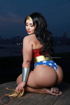 foto amateur Wonder Woman